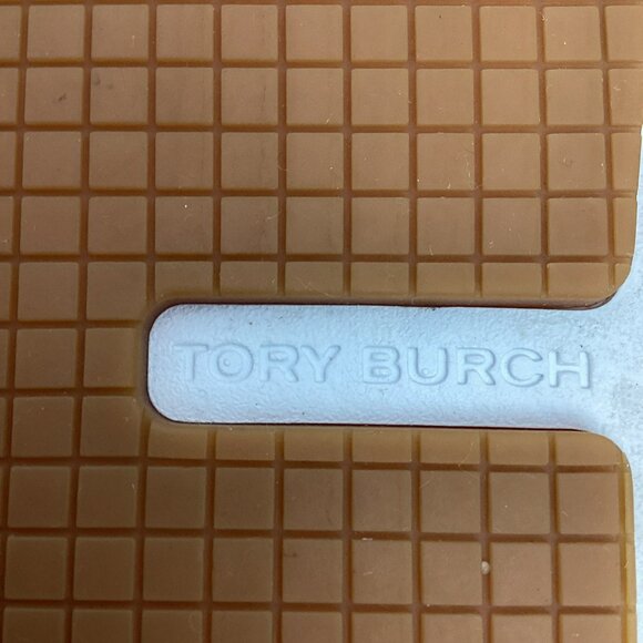 Tory Burch Ladybug Womens 11M White Pebbled Leather Sneakers - Picture 11 of 14